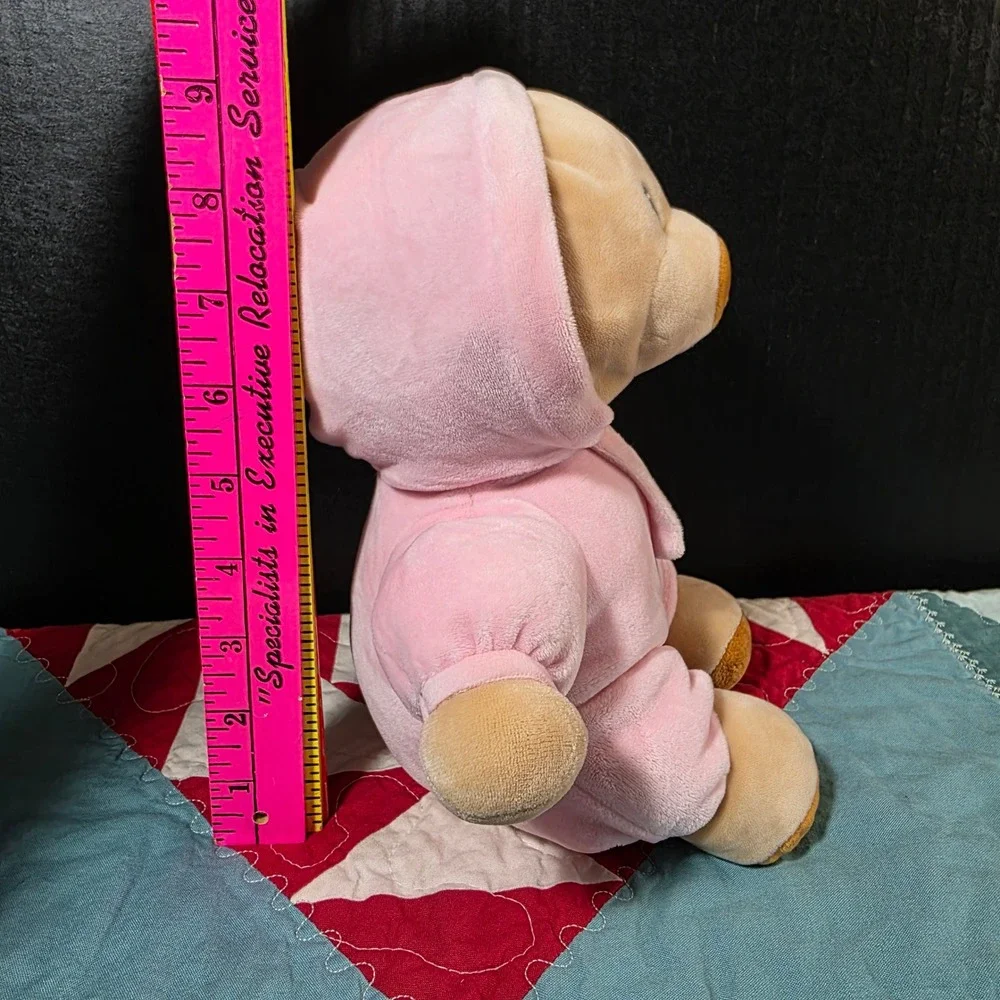 Ty PJ‎ Bear Pink Plush Kids 9
